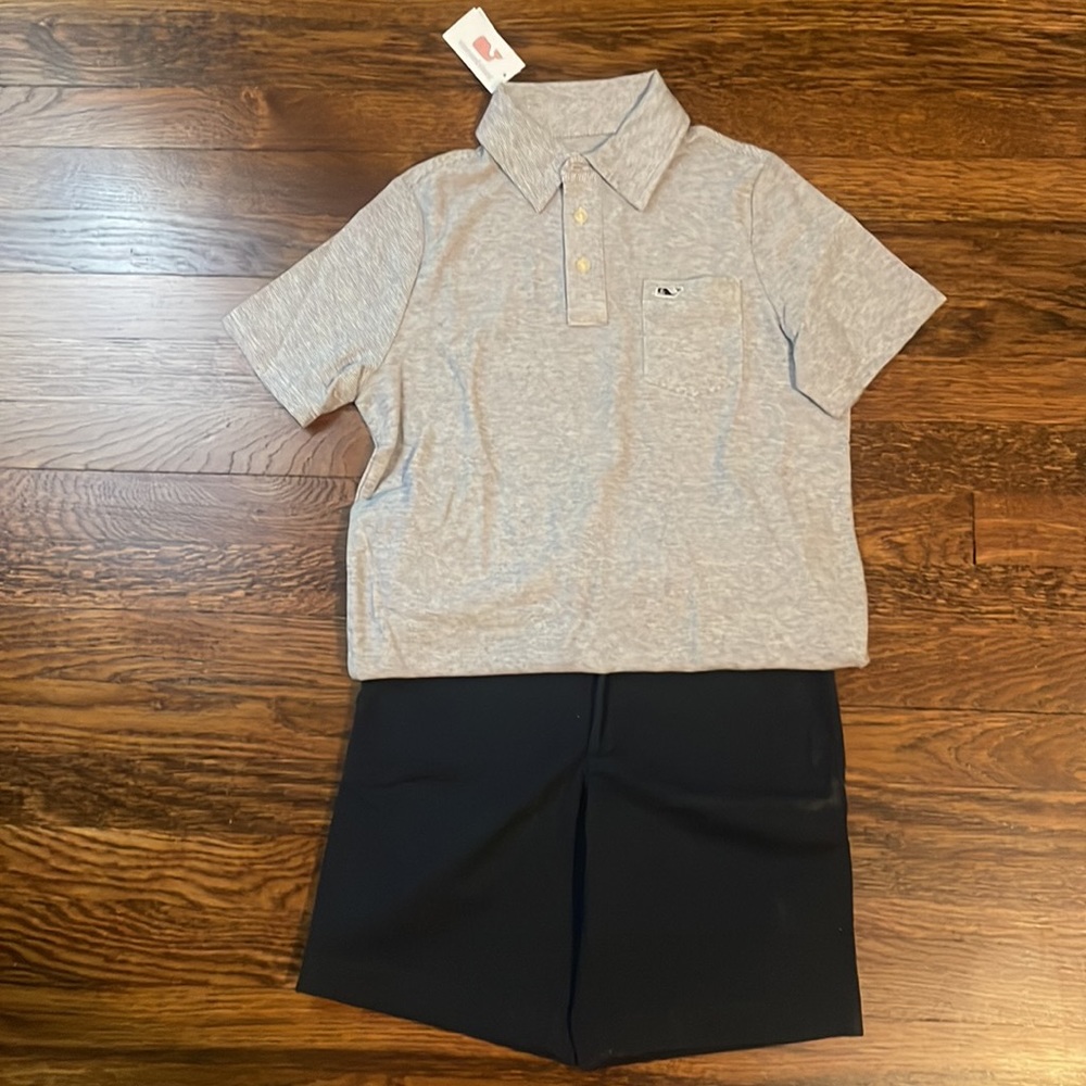 Vineyard Vines polo and matching shorts